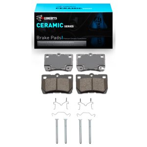Lexus GS350 Brake Pads - Rear - R1 Concepts - Ceramic - `06-`13